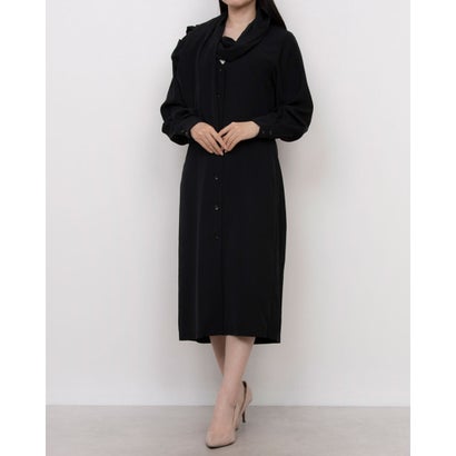 エンライトメント ENLIGHTENMENT TWILL STOLE DRESS （ブラック）