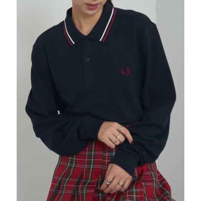 フレッドペリー FRED PERRY 【日本正規品】Ls Twin Tipped Polo Shirt M3636 (ネイビー系3)|LOCOMALL(ロコンド公式ストア)