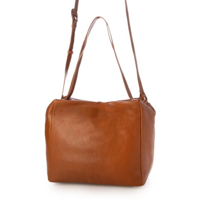 レザーラボラトリー Leather Laboratory 2WAY本革ショルダーバッグ （CAMEL）