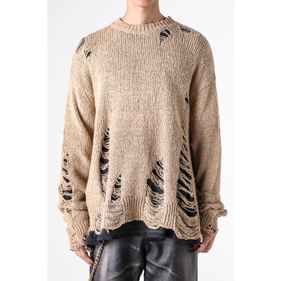 カミヤ KAMIYA Sun-Faded Sweater （Beige）