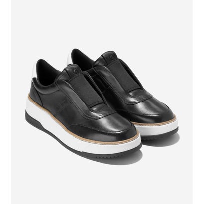 コール ハーン COLE HAAN グランドプロ マックスフィールド スリッポン スニーカー womens (ブラック / ホワイト - ブラック)