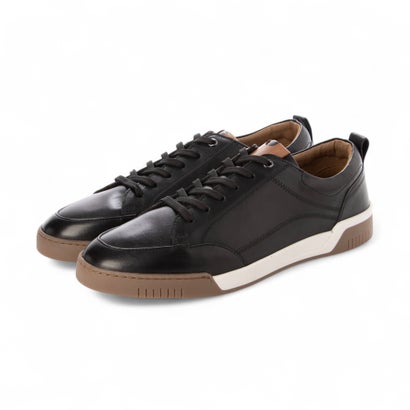 キスコ KISCO レザースニーカー （BLK）