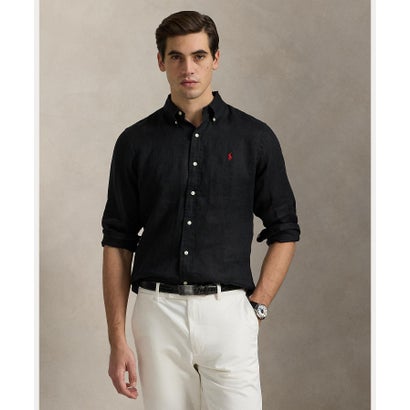 ポロ ラルフ ローレン POLO RALPH LAUREN クラシック フィット リネン シャツ （001ブラック） 19,536円