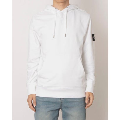 カルバン クライン Calvin Klein BADGE HOODIE （WHITE）