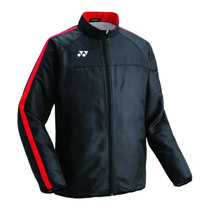 ヨネックス YONEX ヨネックス YONEX 蹴球 お坊っちゃん裏地付ウォーマージャケット  FW7001J （187 黒いこと/赤いこと）