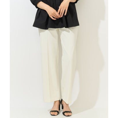 ジョルジュ・レッシュ GEORGES RECH [日本製/UVとり捨てる/吸水速乾]サーラドライワイドストレートパンツ （白いこと）