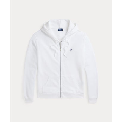 ポロ ラルフ ローレン POLO RALPH LAUREN コットン フリース フルジップ フーディ （100ホワイト）