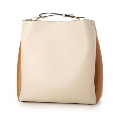 オー・エヌ・イー O.N.E TWO TONE TOTE （Oat&Caramel）
