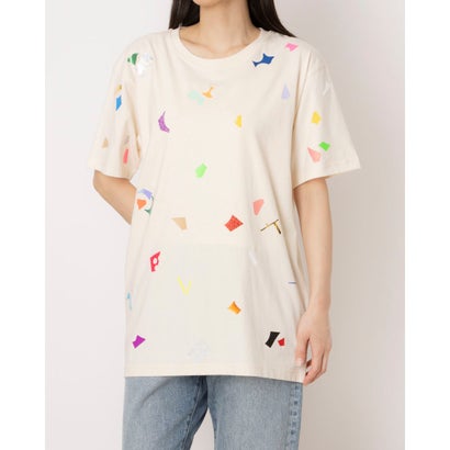 【置き目取りまわし店】はやりっ児スタイリング STARSTYLING 5-A POTPOURI T-SHIRT （NATURAL / MULTICOLOR-UNIQUE）