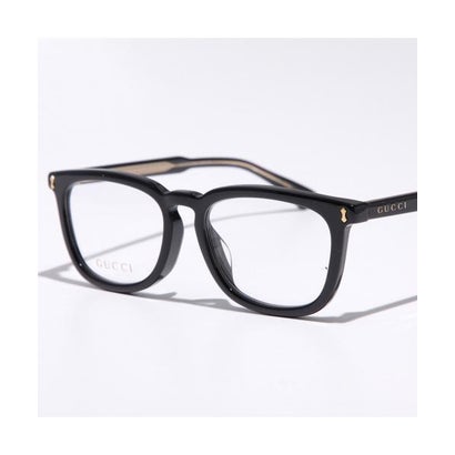 グッチ GUCCI GUCCI メガネ GG0126OA ウェリントン型 アジアンフィット (001/ブラック)|LOCOMALL(ロコンド公式ストア)