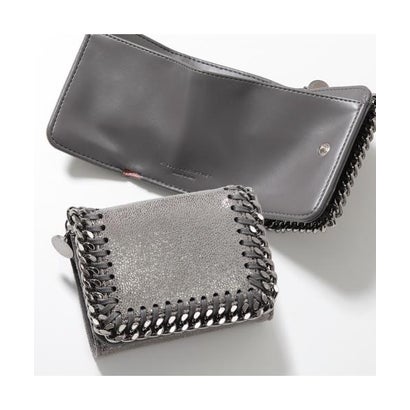 中心柱 ポールマッカートニー STELLA McCARTNEY STELLA McCARTNEY 紙入れ FALABELLA ファラベラ 521371 WP0609 （1113/STEEL-GREY）