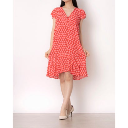 ウィッスルズ WHISTLES Daisy Check Print Flippy Dress （Red/Multi）