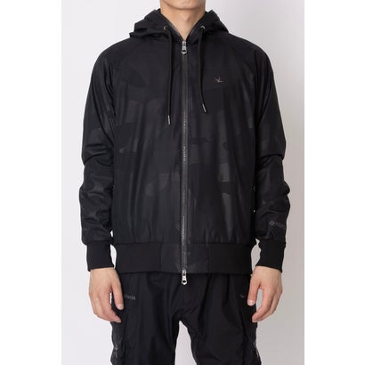 ウノ ピゥ ウノ ウグァーレ トレ リラックス 1PIU1UGUALE3 RELAX ジップフーディー WINDSTOPPER プロダクト by GORE-TEX LABS /ウィンドストッパー/ゴアテックス （ブラックカモ）