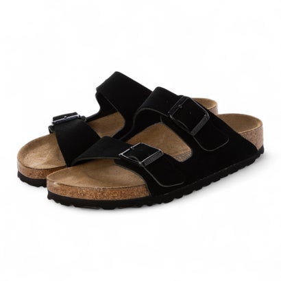 ビルケンシュトック BIRKENSTOCK サンダル メンズ レディース アリゾナ Arizona VL コンフォートサンダル スエードレザー ドイツ製 （ブラック）