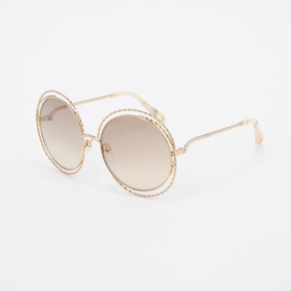 クロエ Chloe サングラス レディース メンズ （ゴールド）