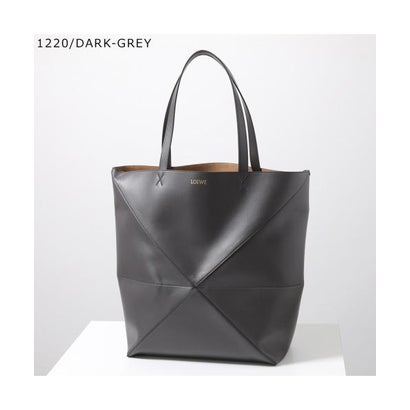 ロエベ LOEWE LOEWE バッグ PUZZLE FOLD TOTE パズル フォルド B933Q18X01 （1220/DARK-GREY/グレー）