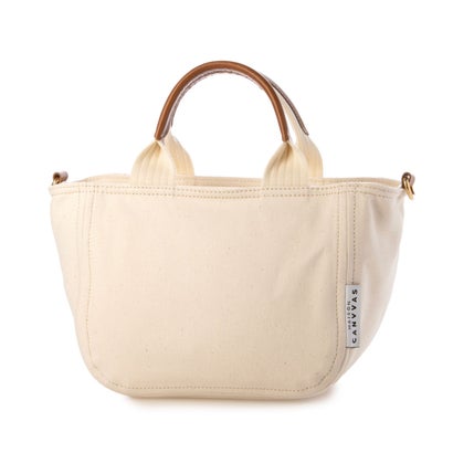 メゾンキャンバス MAISON CANVVAS M1077 MAISON TOTE&SHOULDER XS (ホワイト)