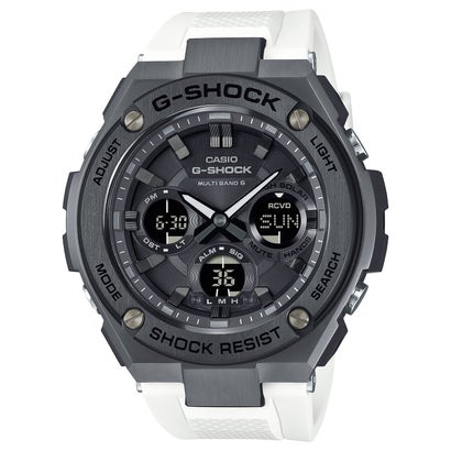 【G-SHOCK】G-STEEL / 電波ソーラー / GST-W110MS-7AJF （ホワイト×ブラック）