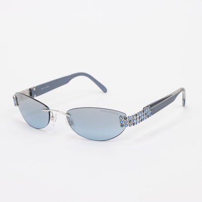 スワロフスキー SWAROVSKI サングラス レディース メンズ （シルバー/ブルー）