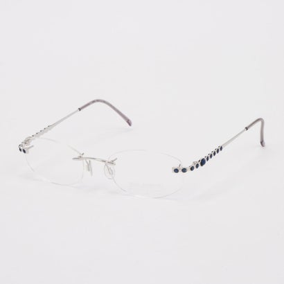 スワロフスキー SWAROVSKI メガネ 眼鏡 アイウェア レディース メンズ （シルバー）