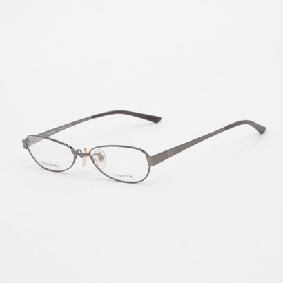 イヴ サンローラン Yves Saint Laurent メガネ 眼鏡 アイウェア レディース メンズ （グレー）