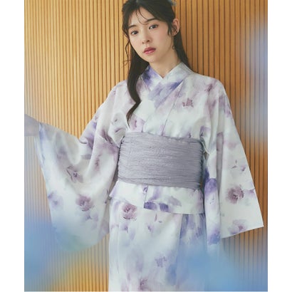トッコクローゼット tocco closet 【トップス&ワンピース&帯の3点セット】2WAY♪水彩フラワープリントセパレート浴衣|LOCOMALL(ロコンド公式ストア)