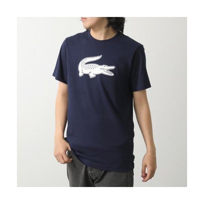 LACOSTE ティーシャツ TH2042 綿織物入り合わせる ウルトラ素っ気ない （525/米国海軍）
