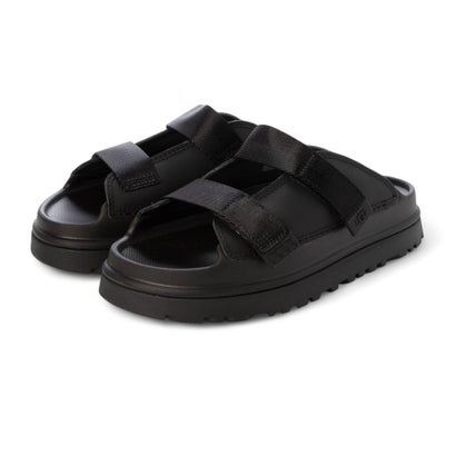 アグ UGG ゴールデングロウ スライド スライドサンダル （ブラック）