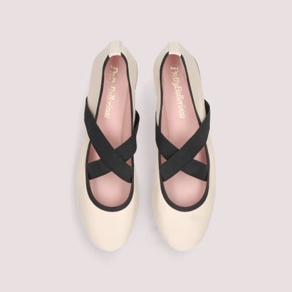 プリティ・バレリーナ Pretty Ballerinas NICOLE crisscross ballerinas / ニコル クリスクロス バレリーナ バレエシューズ (CAOLIN)|LOCOMALL(ロコンド公式ストア)