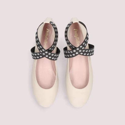 プリティ・バレリーナ Pretty Ballerinas NICOLE ankle strap ballerinas / ニコル アンクルストラップ バレリーナ バレエシューズ （CAOLIN）｜LOCOMALL（ロコンド公式ストア）