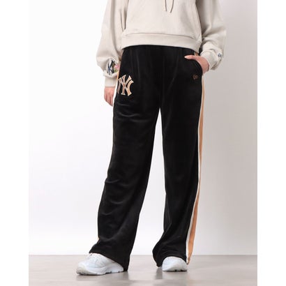 ニューエラ NEW ERA NEW ERA ニューエラ レディース ベロア トラック ロングパンツ MLB VELOUR TRCK PANT （NY ブラック）