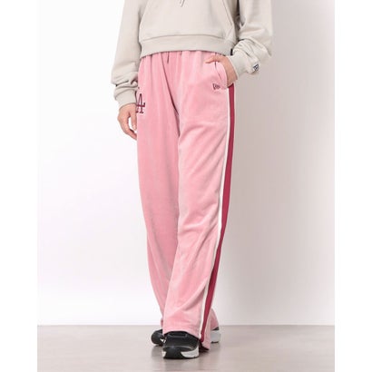 ニューエラ NEW ERA NEW ERA ニューエラ レディース ベロア トラック ロングパンツ MLB VELOUR TRCK PANT （LA ピンク）