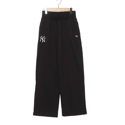 ニューエラ NEW ERA NEW ERA ニューエラ レディース スウェット ジョガー ロングパンツ MLB STRAIGHT JOGGER （NY ブラック）