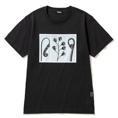 動力学 Kinetics 御花 ティーシャツ（FLOWER T-SHIRT） （BLACK）