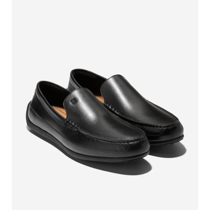 コール ハーン COLE HAAN サリバン グランド ベネチアン ドライビングローファー mens （ブラック/ブラック）