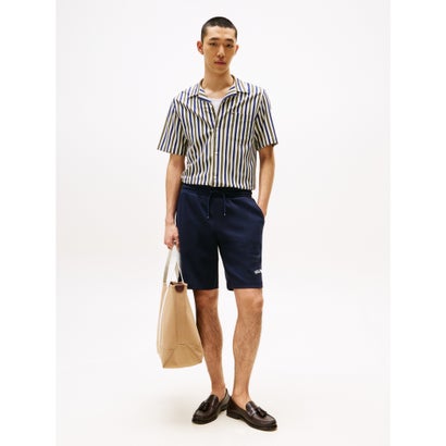 トミー ヒルフィガー TOMMY HILFIGER グラフィックスウェットショーツ (ネイビー)|LOCOMALL(ロコンド公式ストア)
