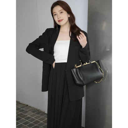 楽天市場】アニュアンス anuans ツイードケープジャケット （BLACK