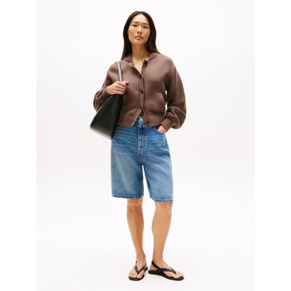トミー ヒルフィガー TOMMY HILFIGER デニムバミューダショートパンツ （インディゴブルー）