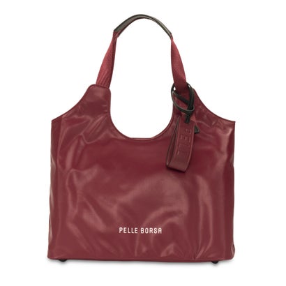 ペレボルサ PELLE BORSA 「チアーズ」A4トートバッグ （マルーン）｜LOCOMALL（ロコンド公式ストア）