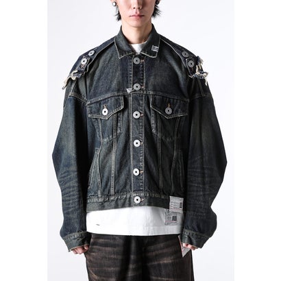 メゾン ミハラヤスヒロ Maison MIHARA YASUHIRO Deconstructed Denim Blouson （Indigo）