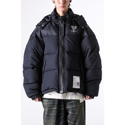 住み処 ミハラヤスヒロ Maison MIHARA YASUHIRO Overesized Down Blouson （Black）