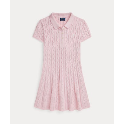 ポロ ラルフ 置き目レン POLO RALPH LAUREN (ガールズ 7才～16才)有線テレビ編み物 綿織物 Polo プルオーバー 御召しもの （650さくら色）