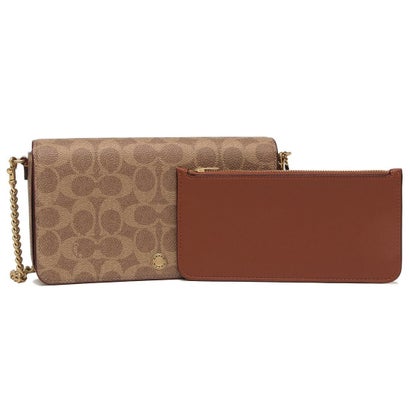 コーチ COACH コーチ ショルダーバッグ SIGNATURE シグネチャー ベージュ レディースCAO03 B4XHG (B4 TAN CARAMEL)