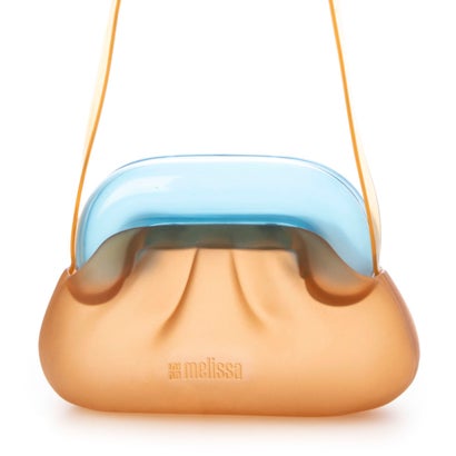 メリッサ melissa MELISSA GLASS BAG （ORANGE/BLUE）