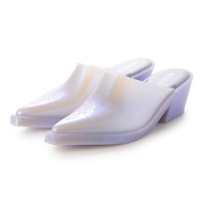 メリッサ melissa MELISSA TEXAS MULE AD （PEARLY BLUE）