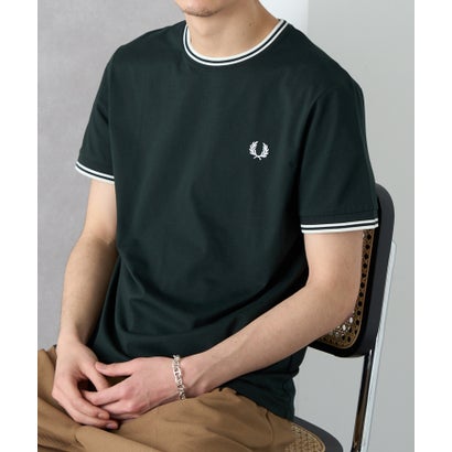 フレッドペリー FRED PERRY 【日本正規品】TWIN TIPPED T-SHIRT M1588 （グリーン）