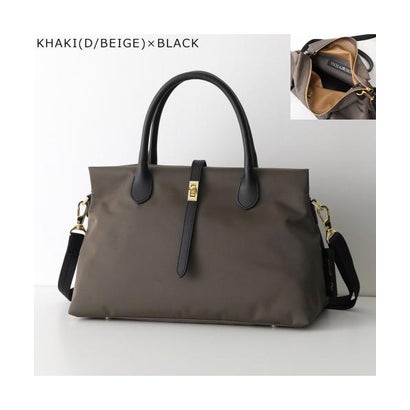 ヴィオラドーロ VIOLAd\u0027ORO VIOLAd\u0027ORO ハンドバック BIANCA ビアンカ V-2251 （KHAKI(D/BEIGE)×BLACK）
