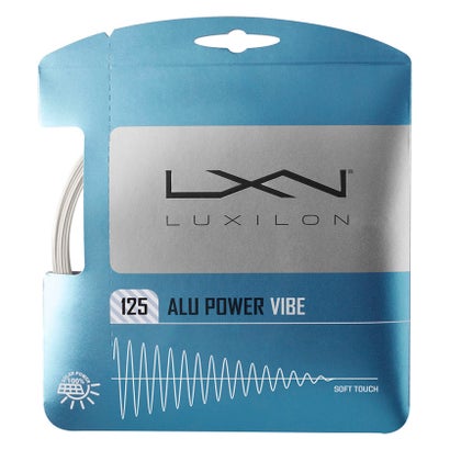 ウィルソン Wilson ウイルソン Wilson テニス ALU POWER VIBE SET WHITE/PEARL 125 テニス ストリング ガット 硬式 ラケット 部活 試合 (-)