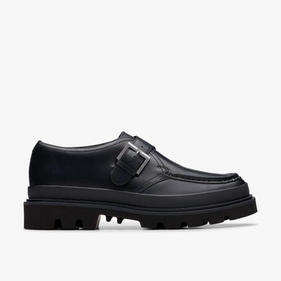 クラークス Clarks Badell Monk / バデルモンク （ブラックレザー）