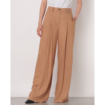リナシメント RINASCIMENTO リネンタックフレアパンツ （Biscotto Beige）